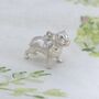 Pitbull Charm Sterling Silver, thumbnail 1 of 10