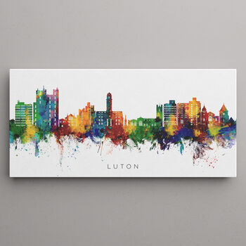 Luton Skyline Cityscape Art Print, 2 of 12