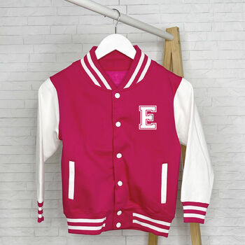 Kids Personalised Jacket With Initial, 6 of 7