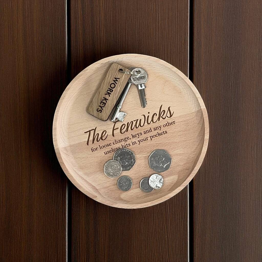 Personalised Wooden Trinket Bowl, 1 of 10