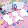 Paint Your Own Mermaid Ocean Shapes Craft Kit Party Bag Fillers Girls, thumbnail 3 of 6