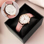 Personalised Holy Communion/Christening Pink Watch, thumbnail 1 of 9