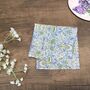 Liberty Blue Green Cravat And Pocket Square Set For Men And Boys, thumbnail 3 of 7