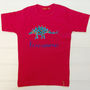 Personalised Animal Print Dinosaur T Shirt, thumbnail 2 of 12