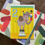 Elephant 2nd Birthday Card, thumbnail 1 of 5