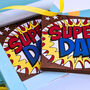 Personalised Super Dad Milk Chocolate, thumbnail 5 of 7