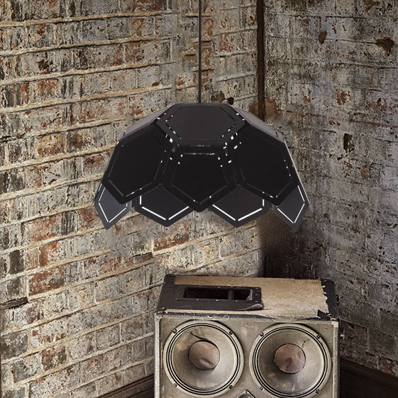 hex ceiling pendant light by lighting direct