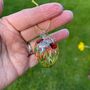 Hand Painted Glass Easter Eggs Set, thumbnail 6 of 7