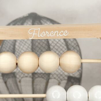 Personalised Wooden Abacus, 2 of 6