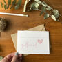 Happy Valentine's Day To My Girlfriend Card, thumbnail 3 of 4