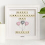 Baby Girl Happy Christening Day Personalised Gift Frame, thumbnail 3 of 8