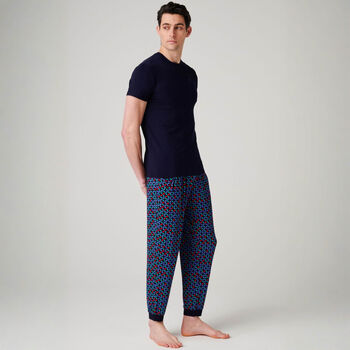 Men's 'Minimalist Geometric' Bamboo Pyjama Set, 2 of 7