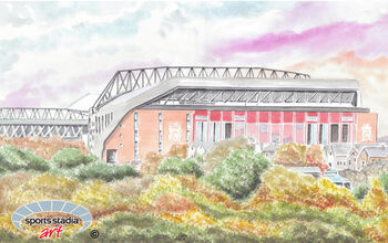 Liverpool Fc 'Outside' Anfield Stadium Art Print, 2 of 3