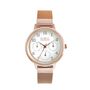 Helmsley Ladies Leather Multidial Watch, thumbnail 7 of 12