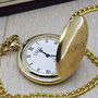 Personalised Wedding Party Pocket Watch, thumbnail 2 of 3