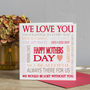 Mothers Day Word Card, thumbnail 1 of 2