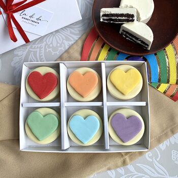 Pride/Lgbtq Chocolate Dipped Chocolate Coated Oreo Gift, 8 of 10