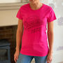 Personalised Established Birthday Year Lady Fit T Shirt, thumbnail 3 of 5