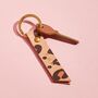 Personalised Leather Keyring, thumbnail 4 of 10