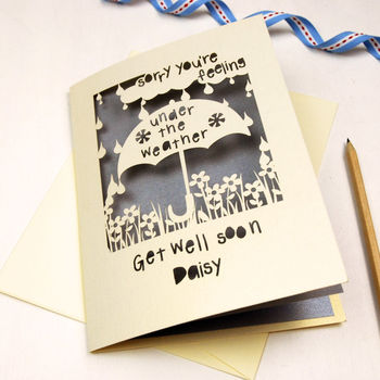 Personalised Get Well Soon Card, 5 of 9