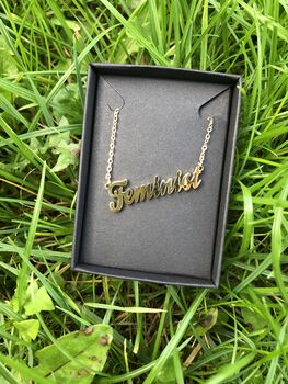 Feminist Necklace, 4 of 7