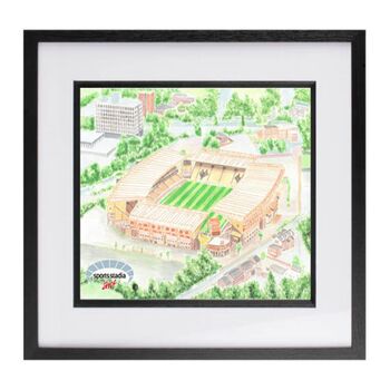 Wolverhampton Wanderers Molineux Stadium Art Print, 3 of 3