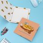 Pizza Card | Cute Greeting Cards, thumbnail 4 of 4