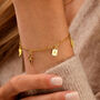 Personalised Dinky Story Five Charm Bracelet, thumbnail 1 of 10