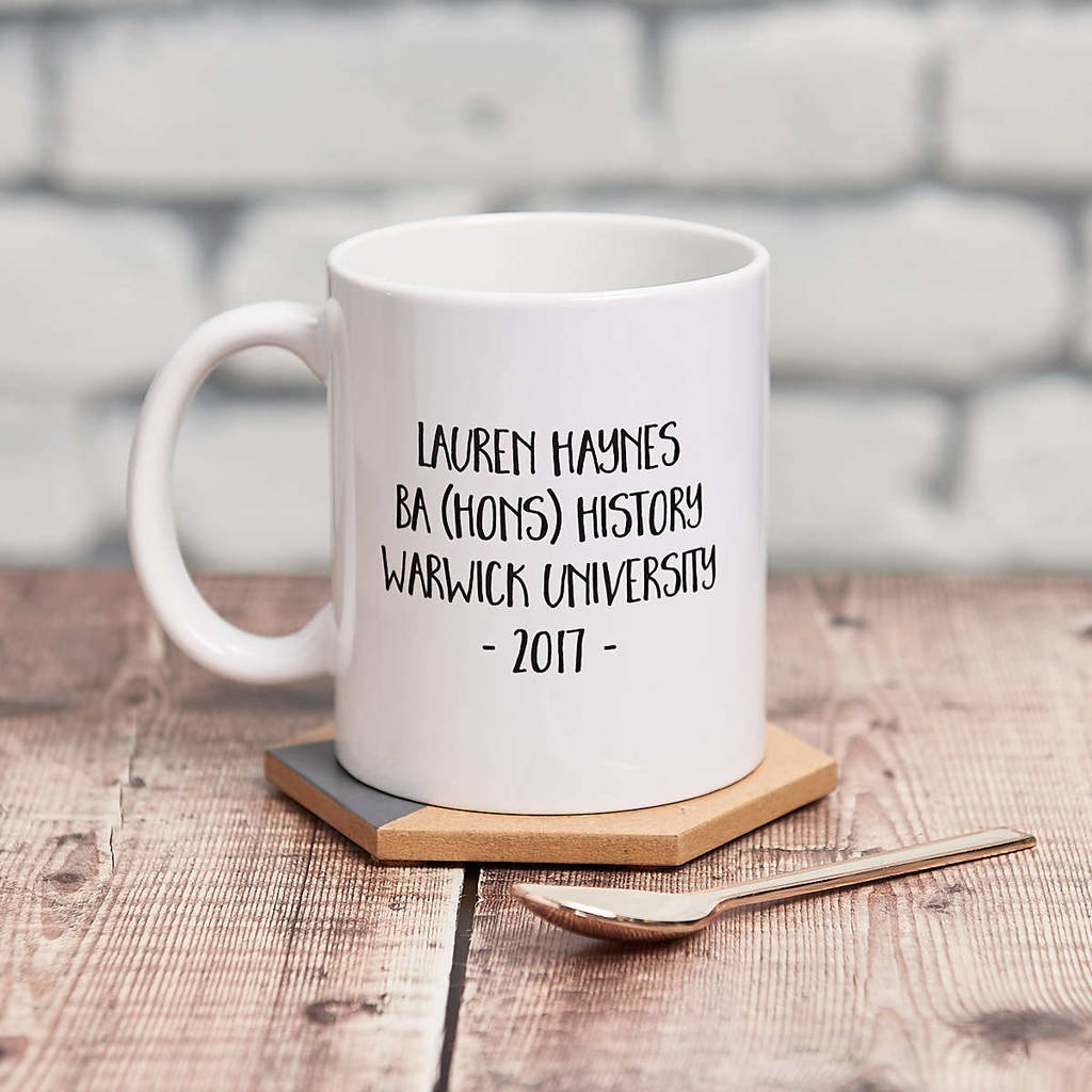 Personalised Graduation Mug By Sunday's Daughter