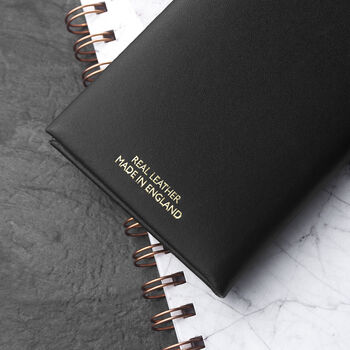 Personalised Leather Golf Notebook, 3 of 12