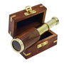 Personalised The Westminster Brass And Wood Telescope, thumbnail 2 of 8