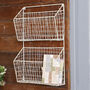 Potting Shed Garden Wall Storage Baskets, thumbnail 1 of 5