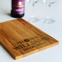 Mr And Mrs Personalised Cheese, Serving, Chopping Board, thumbnail 2 of 3