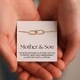 Mother And Son Bond Jewellery– Gift For Mum From Son, thumbnail 1 of 12
