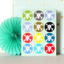 Mini Skulls Greetings Card, thumbnail 4 of 4