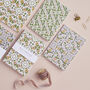 'Flora Nouveau' Collection A6 Set Of Three Notebooks, thumbnail 3 of 4