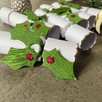 Holly Christmas Crackers, 3 of 5