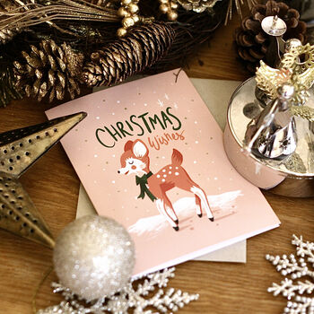 Little Deer Christmas Card, 3 of 3