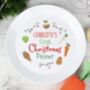 Personalised First Christmas Dinner Plate, thumbnail 2 of 2