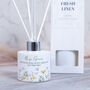 Pastel Flowers Teacher Thank You White Reed Diffuser, thumbnail 1 of 3