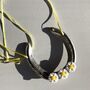 Personalised Daisy Lucky Wedding Horseshoe Gift, thumbnail 1 of 6