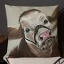 Lonesome Moo, Faux Suede Cow Cushion, thumbnail 1 of 5