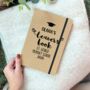Personalised Swirly School Leavers Notebook, thumbnail 1 of 2