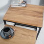 Set Of Two Nesting Tables Industrial, thumbnail 4 of 5
