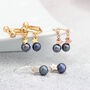 Pearl Drop Earrings With Star, thumbnail 5 of 12