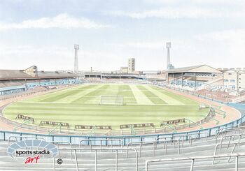 Bristol Rovers Fc Eastville Stadium Art Print, 2 of 3