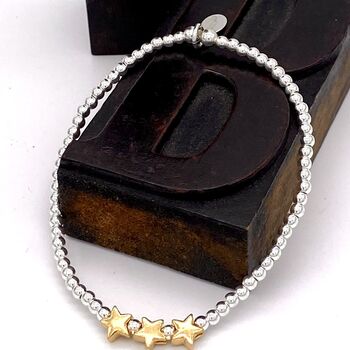 Eliza’s Silver And Gold Vermeil Bracelet, 5 of 9