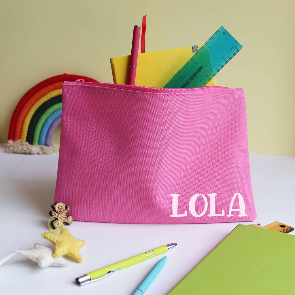 Large Pencil Case Pouch Personalised, 1 of 12