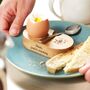 Personalised Solid Oak Double Egg Cup, thumbnail 4 of 12