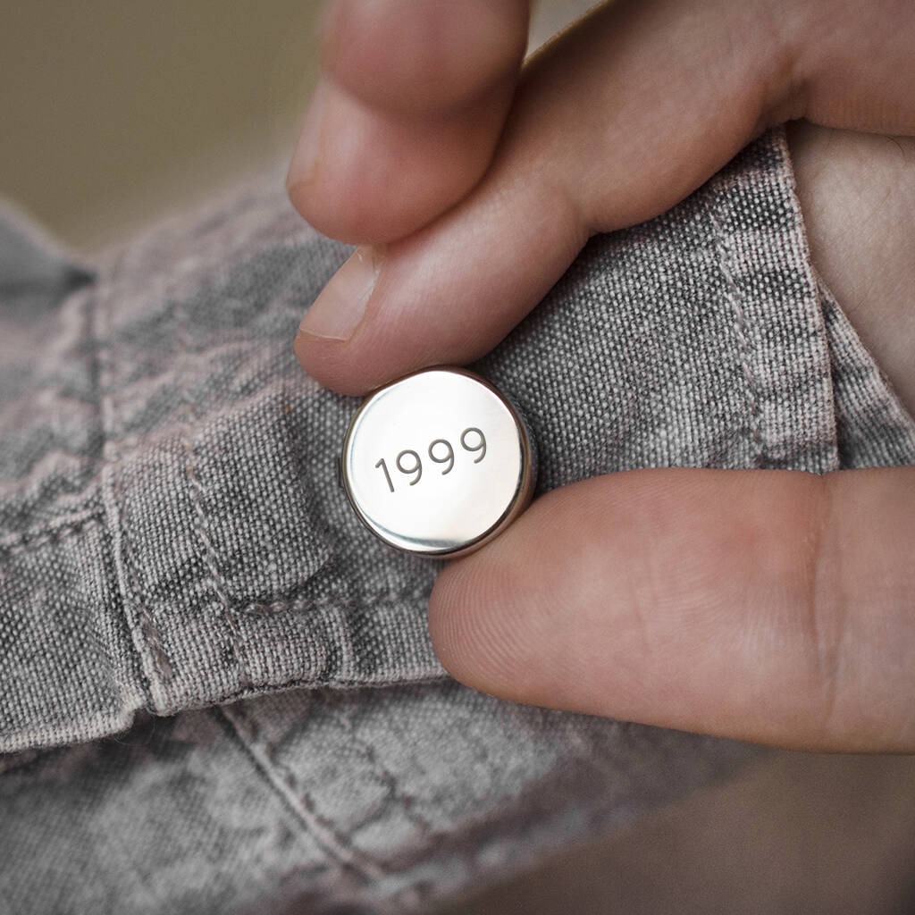 Image of 21st Birthday Milestone Year Button Covers